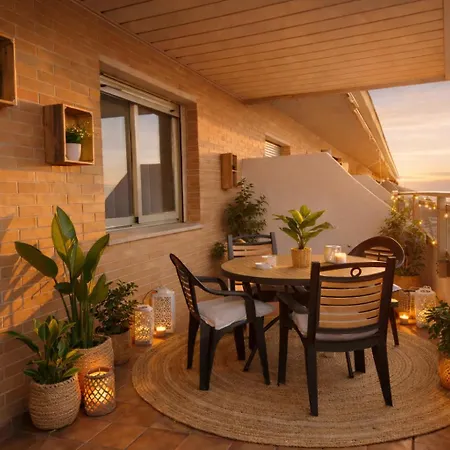 Apartment Hill With Terrace, Parking, Pool & Paddle Court Torremolinos